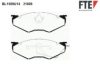 FTE BL1509U1 Brake Pad Set, disc brake